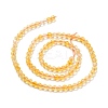 Natural Yellow Quartz Beads Strands G-D463-06-2