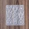 Christmas Pendants DIY Silicone Mold DIY-K073-19D-4