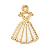 304 Stainless Steel Enamel Pendants STAS-I369-08G-05-1