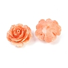 Synthetic Coral Dyed Carved Beads SHEL-Z003-03B-01-2