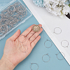 200Pcs Brass Wine Glass Charm Rings KK-SP0001-31B-P-3
