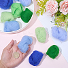 18Pcs 6 Colors DIY Wool Roving DIY-SP0005-80B-3