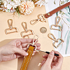 Zinc Alloy Swivel Clasps DIY-OC0013-90-3