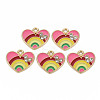 Alloy Enamel Charms ENAM-S126-094-NR-1