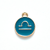 Alloy Enamel Pendants LS-X-ENAM-S124-01B-05K-2