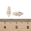 Brass Glass Pendants KK-K351-39G-3