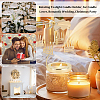 Birthday Cake Stainless Steel Rotating Tealight Candle Holders DIY-WH0488-99-6