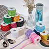 25M Metallic Yarn Lace Ribbons OCOR-GF0003-09F-4