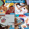 1Pc PET Hollow Out Drawing Painting Stencils DIY-MA0004-90B-6