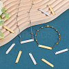 40Pcs 2 Colors Ion Plating(IP) 304 Stainless Steel Connector Charms STAS-SC0009-01-4