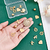 20Pcs 4 Styles 304 Stainless Steel Pendants STAS-PH0006-62-3