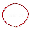 Imitation Pearl White Potato Pendant Adjustable Waxed Cord Necklaces for Women OH8963-7-1