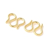 304 Stainless Steel S-Hook Clasps STAS-Z124-04C-G-2