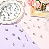 60Pcs 6 Styles 304 & 201 Stainless Steel Cup Peg Bails STAS-CJ0003-07-5