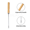 430 Stainless Steel Root Picker AJEW-WH0270-310-4