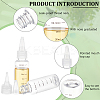 Plastic Needle Nose Graduated Bottles MRMJ-WH0002-24C-4