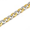 304 Stainless Steel Curb Chain/Twisted Chain Necklaces STAS-A028-N127-3