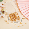 80Pcs 4 Style 201 Stainless Steel Stud Earring Findings EJEW-BBC0001-08-6