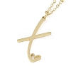 304 Stainless Steel Pendant Necklaces NJEW-H029-02G-X-1