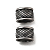 304 Stainless Steel Tube Beads STAS-D382-09AS-1
