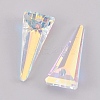 K9 Glass Rhinestone Pendants GLAA-K034-J05-A-2
