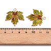 Thanksgiving Day Theme Alloy Enamel Pendants ENAM-T020-52E-01-3