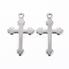 Tarnish Resistant 304 Stainless Steel Cross Pendants LS-STAS-G179-11P-1