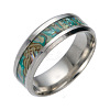 201 Stainless Steel Wide Band Finger Rings RJEW-T005-10-06-1