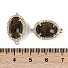 Natural Labradorite Faceted Oval Links G-B126-07G-04-3