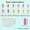 ABS Plastic Full Cover Press On False Nails DIY-CJC0006-14-8