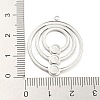 Non-Tarnish 304 Stainless Steel Pendant Cabochon Settings STAS-P333-03P-3