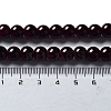 Imitation Jade Glass Beads Strands DGLA-S076-8mm-39-3