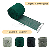 4 Rolls 4 Colors Polyester Ribbon OCOR-PH0002-73-2