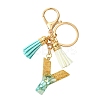 Transparent Epoxy Resin Pendant Keychains KEYC-FS00022-25-1