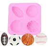 Sport Balls Food Grade Silicone Molds DIY-I041-01-1