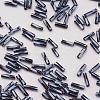 Glass Twisted Bugle Beads SEED-E002-6mm-829#-3
