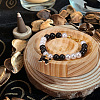 Wood Jewelry Display Tray Rack Organizer AJEW-WH0329-08C-6