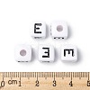 Letter Acrylic European Large Hole Beads OPDL-R050-10mm-E-4
