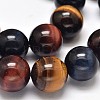 Natural Tiger Eye Beads Strands G-L446-02-6mm-1