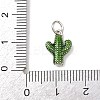 Brass Enamel Pendants KK-P339-22P-02-3
