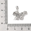 Brass Micro Pave Cubic Zirconia Pendants KK-Z073-17P-3