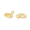 Rack Plating Eco-Friendly Brass Letter Pendants KK-K265-02G-D-2