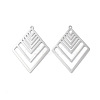 Brass Pendants KK-P257-02P-1