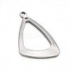 Non-Tarnish Triangle Ring 304 Stainless Steel Pendants LS-X-STAS-N073-20-1