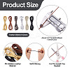 6 Skeins 6 Colors PU Imitation Leather Cords OCOR-TA0001-96-3