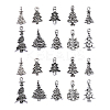 100pcs 10 Style Tibetan Style Alloy Charms TIBEP-CJ0001-40-1