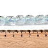 Handmade Foil Lampwork Beads Strands FOIL-C002-01F-4