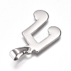Tarnish Resistant 304 Stainless Steel Pendants LS-STAS-I135-13P-2