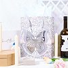 1Pc Butterfly Printed Paper Gift Bags with Ribbon Handles ABAG-SP0001-10B-3