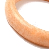 Natural Pink Aventurine Bangles BJEW-R296-04-3